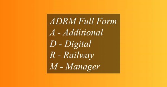 ADRM Full Form